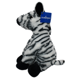 12IN ZEBRA PLUSH