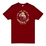 AZZACA BLACK BEAR RED TEE