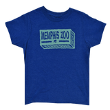 YOUTH BLOCK PARTY BLUE TEE