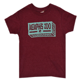 YOUTH BLOCK PARTY RED TEE