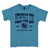 YOUTH GIANT GORILLA BLUE TEE