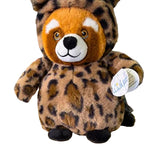 RED PANDA IN LEOPARD COSTUME