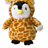 PENGUIN IN GIRAFFE COSTUME