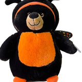 BLACK BEAR IN MONARCH BUTTERFLY COSTUME
