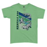 YOUTH MATRIX GATOR MINT TEE